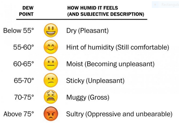 Dew Point graph